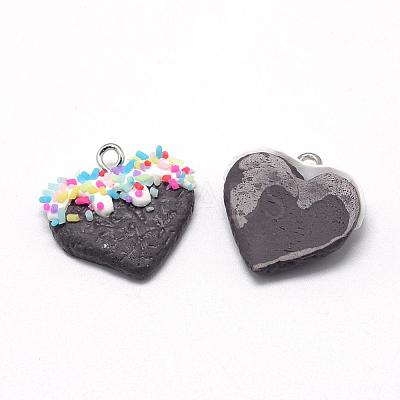 Handmade Polymer Clay Pendants CLAY-Q240-006-1