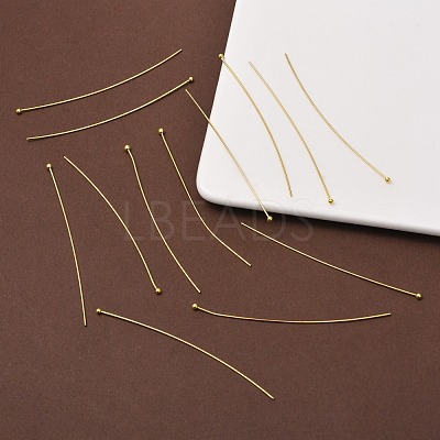 Brass Ball Head Pins RP0.7x70mm-G-1