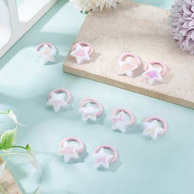 10Pcs Plastic Girls Hair Accessories OHAR-TAC0011-001B-1