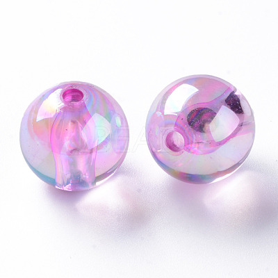 Transparent Acrylic Beads MACR-S370-B16mm-740-1