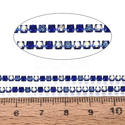Iron Rhinestone Cup Chains CH-Q006-02A-01-1