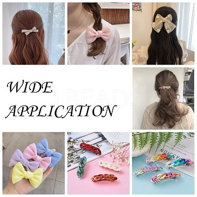 Iron Hair Barrette Findings X-PJH1014Y-1