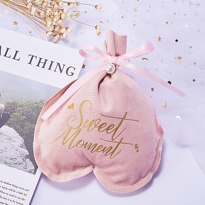 Velvet Jewelry Drawstring Gift Bags ABAG-CJC0003-02F-1