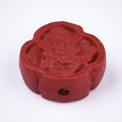 Cinnabar Beads CARL-T001-14-1