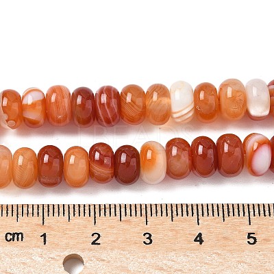 Natural Red Agate Beads Strands G-H295-C03-20-1