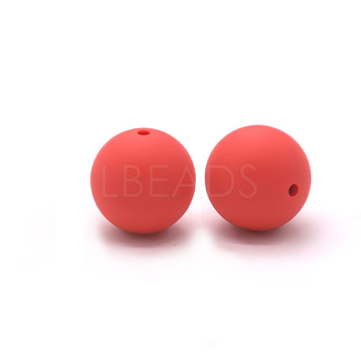 Round Food Grade Eco-Friendly Silicone Beads SI-JX0066A-45-1