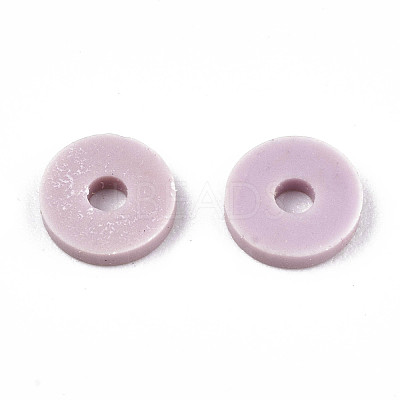 Handmade Polymer Clay Beads CLAY-Q251-4.0mm-87-1