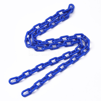 Opaque Acrylic Cable Chains X-SACR-N010-002B-1