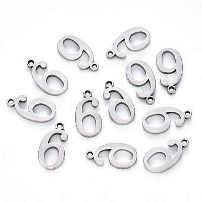 Tarnish Resistant 201 Stainless Steel Charms STAS-R108-06-1