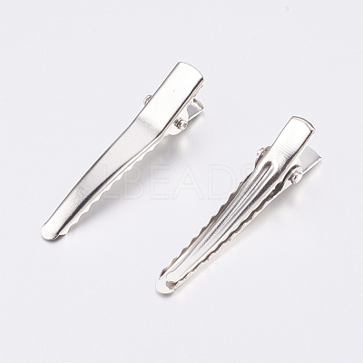 Iron Alligator Hair Clip Findings IFIN-A171-09C-1
