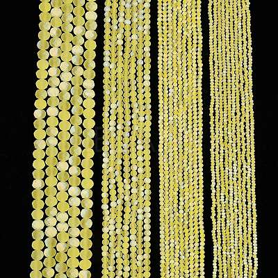 Transparent Glass Beads Strands EGLA-A044-T1mm-MB29-1