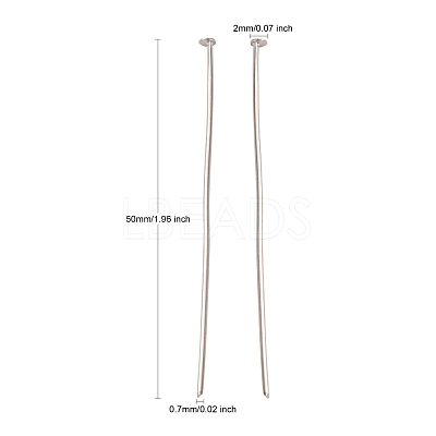 Iron Flat Head Pins HP5.0cm-1