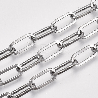Unwelded Iron Paperclip Chains CH-S125-02C-B-1