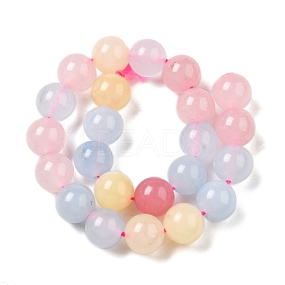 Dyed Natural Malaysia Jade Beads Strands X-G-G021-02B-24-1
