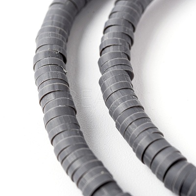 Handmade Polymer Clay Beads Strands LS-CLAY-R089-4mm-Q062-1
