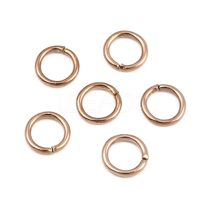 304 Stainless Steel Open Jump Rings SA-CBAF81C-01B-RG-1