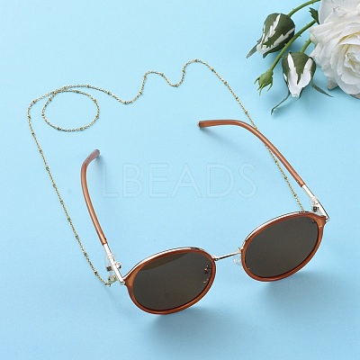 304 Stainless Steel Satellite Chains Eyeglasses Chains AJEW-EH00073-1