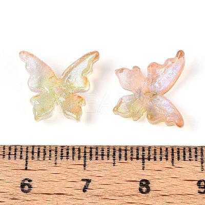Baking Paint Glass Beads DGLA-T004-04E-1