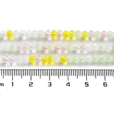 Glass Beads Strands EGLA-A034-M4mm-45-1