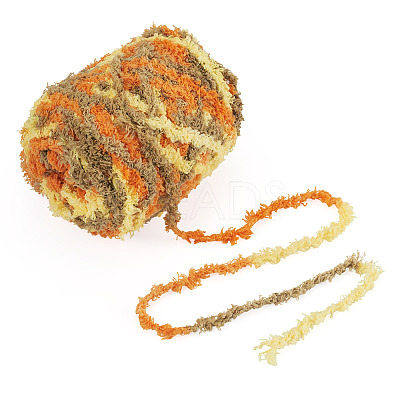Segment Dyed Super Bulky Polyester Yarn YCOR-TADJ0001-02G-1