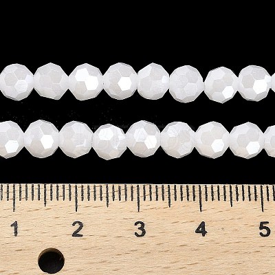 Electroplate Glass Beads Strands EGLA-A035-J6mm-A05-1