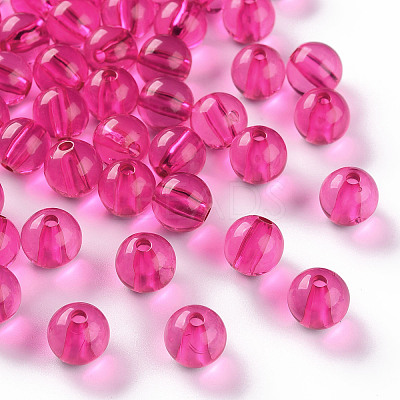 Transparent Acrylic Beads MACR-S370-A10mm-706-1