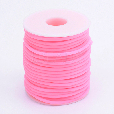 Hollow Pipe PVC Tubular Synthetic Rubber Cord RCOR-R007-4mm-06-1