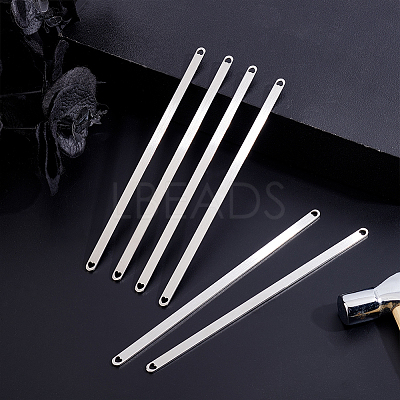 6Pcs Stainless Steel Blank Cuff Bangles MAK-BBC0001-32P-1