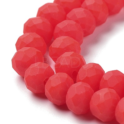 Glass Beads Strands EGLA-A034-P4mm-MD03-1