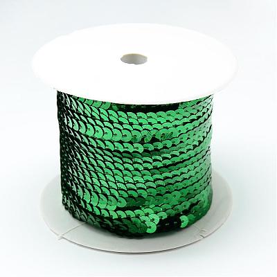 Plastic Paillette Beads PVC-Q085-6mm-4-1