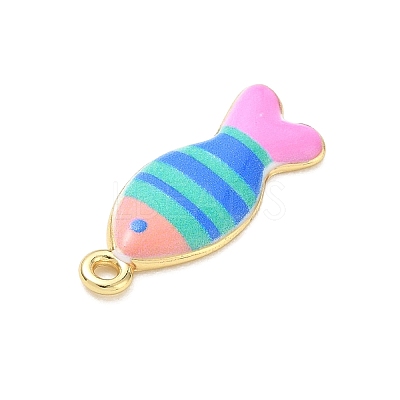 Printed Brass Pendants KK-CBA42CA-06G-09-1