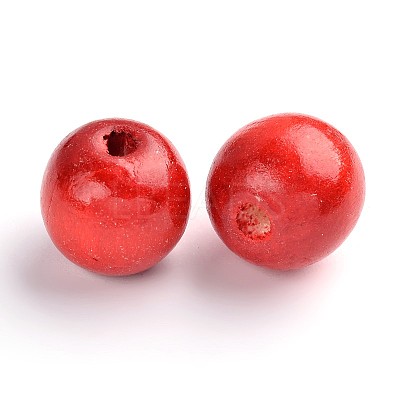 Natural Maple Wood Beads TB20mmY-1-1