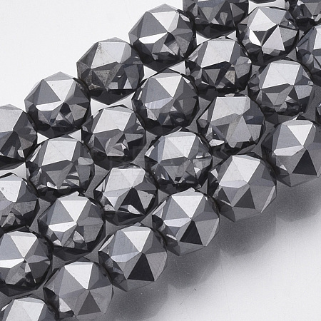 Terahertz Stone Beads Strands G-R462-039A-1