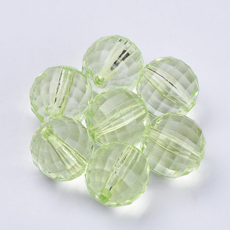 Transparent Acrylic Beads TACR-Q254-8mm-V32-1