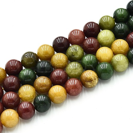 Natural Quartz Beads Strands G-N355-10mm-04-1