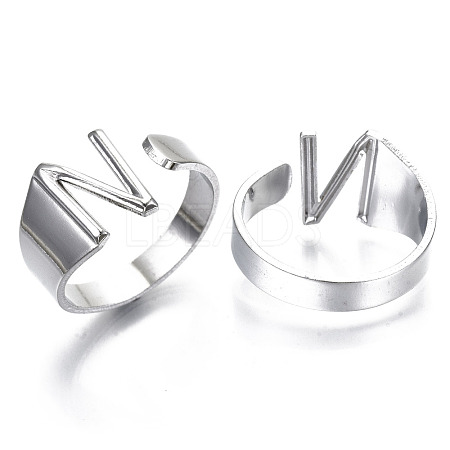 Alloy Cuff Finger Rings RJEW-S038-195N-P-NR-1