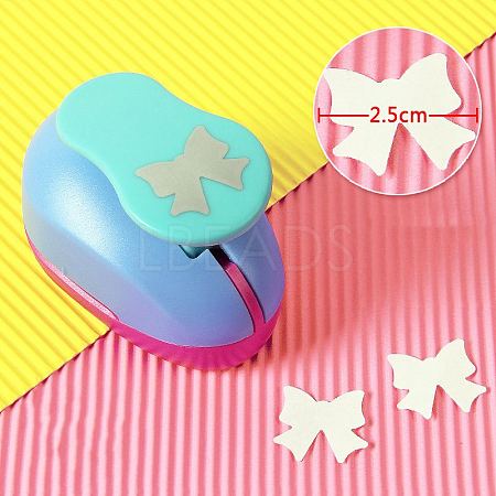 Plastic Paper Craft Hole Punches KICR-PW0001-12-25-1