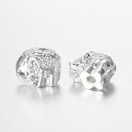 Elephant Alloy Beads X-PALLOY-L161-03S-1