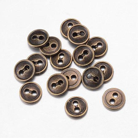 Alloy Buttons BUTT-D054-11.5mm-01-1