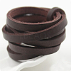 Flat Leather Jewelry Cord WL-WH0008-01C-03-1