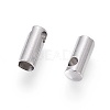 Tarnish Resistant 304 Stainless Steel Cord Ends STAS-F232-01D-P-2