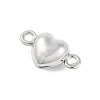 Alloy Magnetic Clasps with Loops PALLOY-L234-01P-NF-3