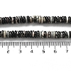 Natural Black Netstone Beads Strands G-G084-A09-01-5