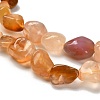 Natural Carnelian Beads Strands G-P497-01E-83-4
