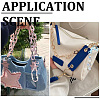 30Pcs Spray Painted Alloy Swivel Lobster Claw Clasps FIND-SC0016-05-4
