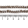 Electroplate Transparent Glass Beads Strands EGLA-A035-T4mm-A16-4