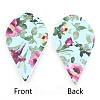 PU Leather Big Pendants FIND-T020-001-12-1