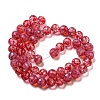 Baking Paint Glass Bead Strands GLAA-G116-02C-2