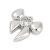 Brass Micro Pave Cubic Zirconia Pendants LS-ZIRC-P122-05B-P01-2