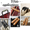 4Pcs Detachable PU Imitation Leather Bag Handle Wrap PURS-BBC0001-08D-5